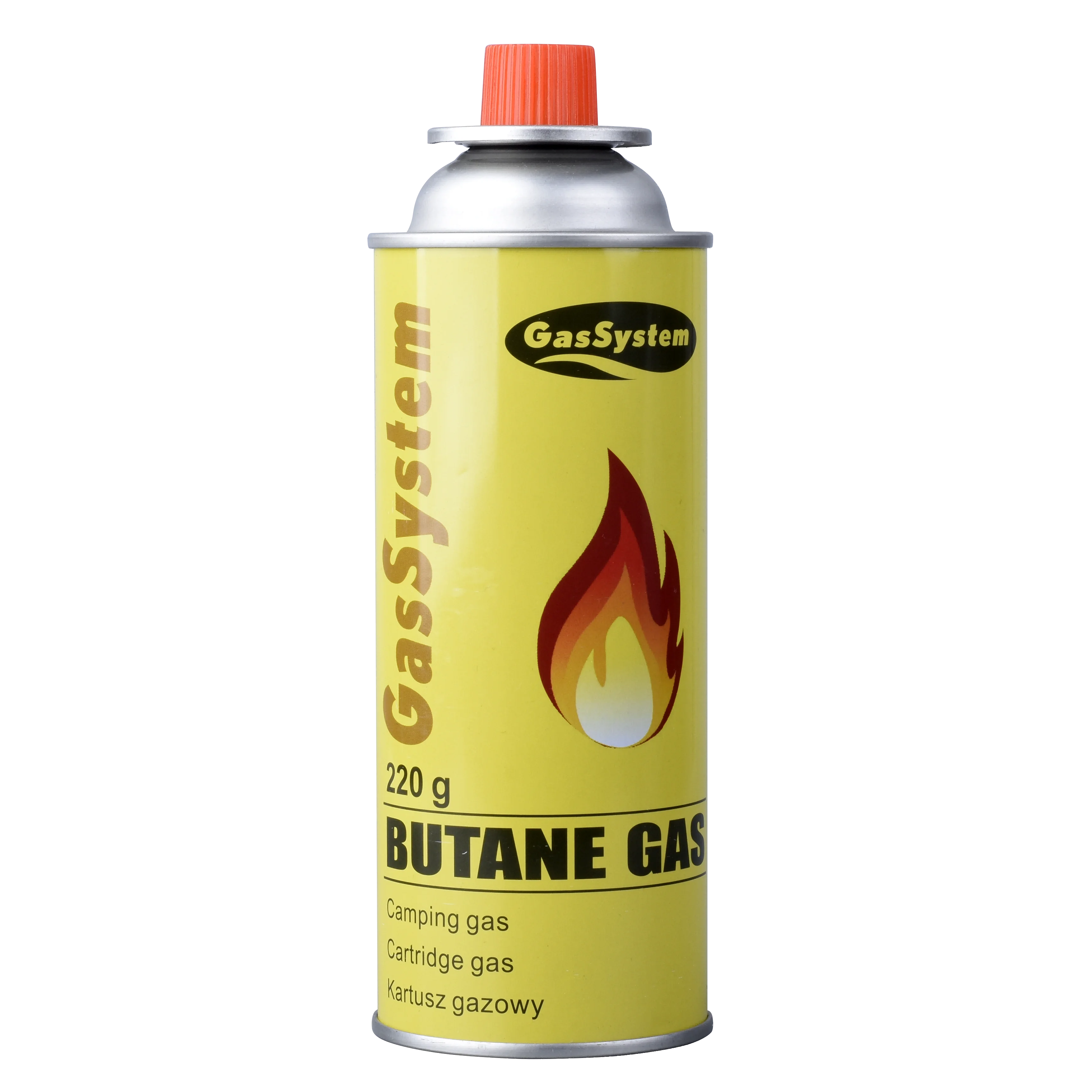 220-250g Bbq mini stove disposable camping outdoor butane fuel canister and portable butane gas cartridge