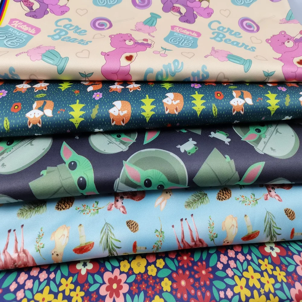 100%polyester Baby pul waterproof fabric tela pul impermeable for cloth diaper