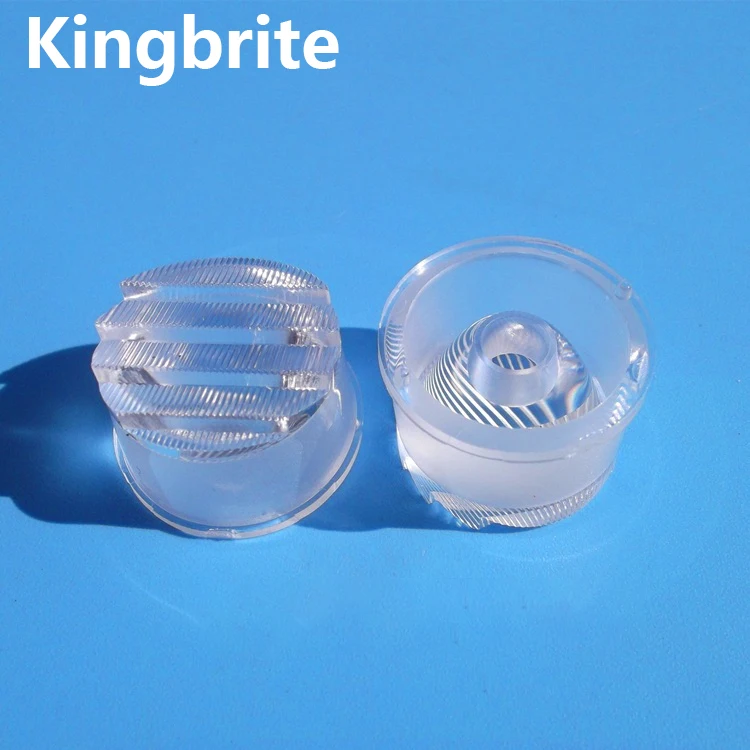 22mm 2545 degree asymmetric angle landscape lighting pmma led lens  for 3030 3535 led