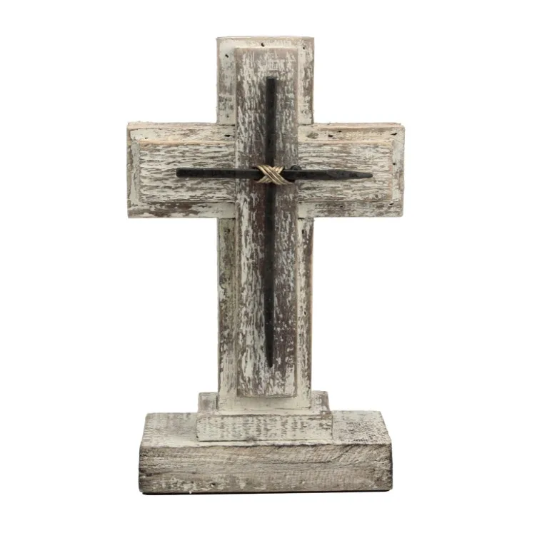 Church Wall Hanging Jerusalem Wooden Pedestal Crucifix Wall Cross Wooden Wooden Cross