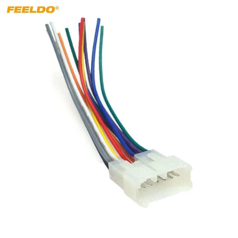 Car Radio 12pin Female Connector Plug Wire Harness Adapter For Suzuki Wagon R Audio CD Player Wiring