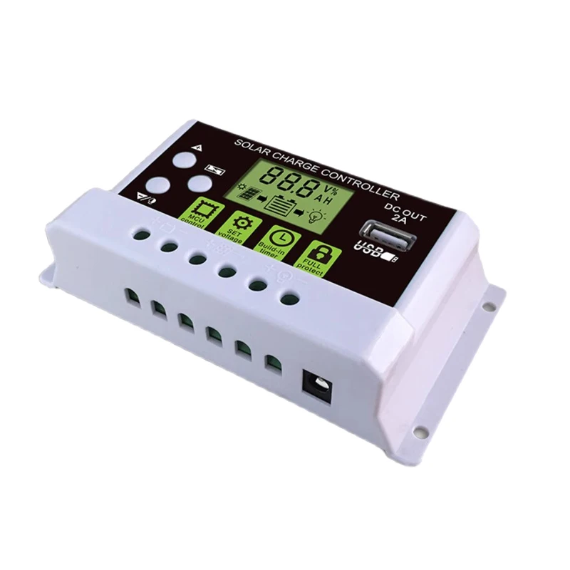 OPS solar charger controller 12V/24V with Dual MOSFET Reverse current protection controller solar controller PWM