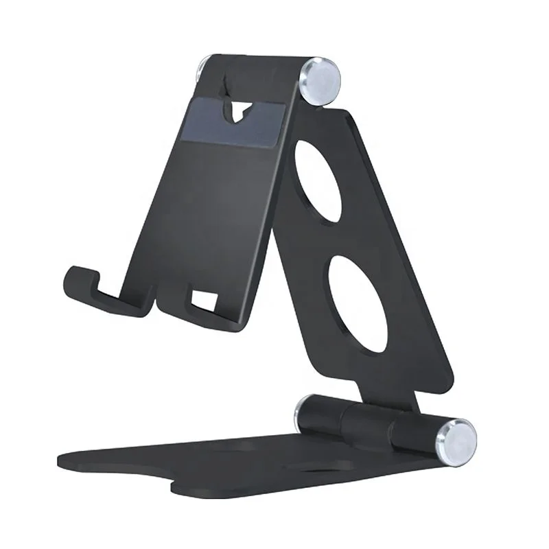 
Multi Angle Foldable Adjustable Universal Aluminum Desk Cell Phone Stand Mobile Phone Stand Tablet Stand for iPad iPhone 