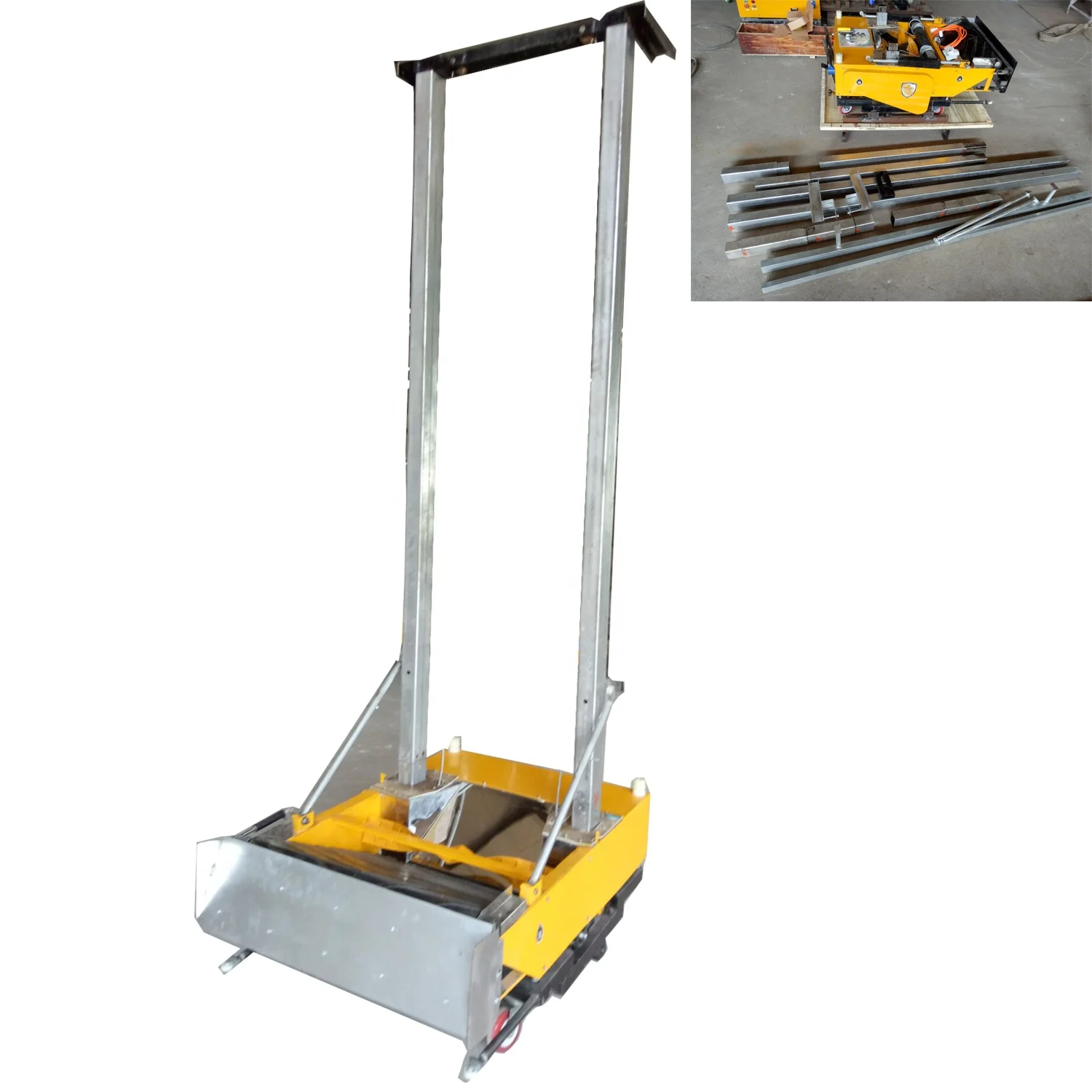 Automatic Rendering Wall Painting Machine Wall Plastering Machine