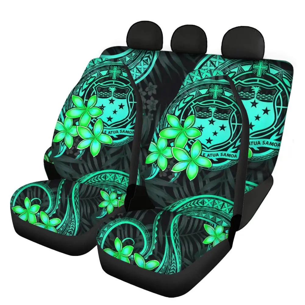
Polynesia Tribal Traditional Samoa Printing Car Seat Covers Full Set for Women Men Summer Car Seats Cover 2021 
