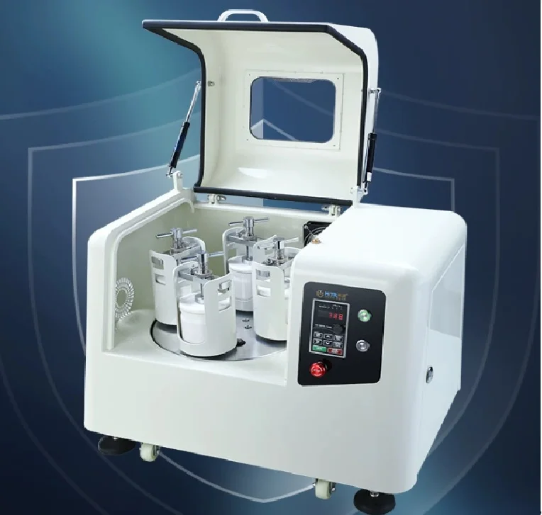 Super fine powder grinding machine 4L planetary ball mill/laboratory small nano ball mill price with lab planetary ball pots