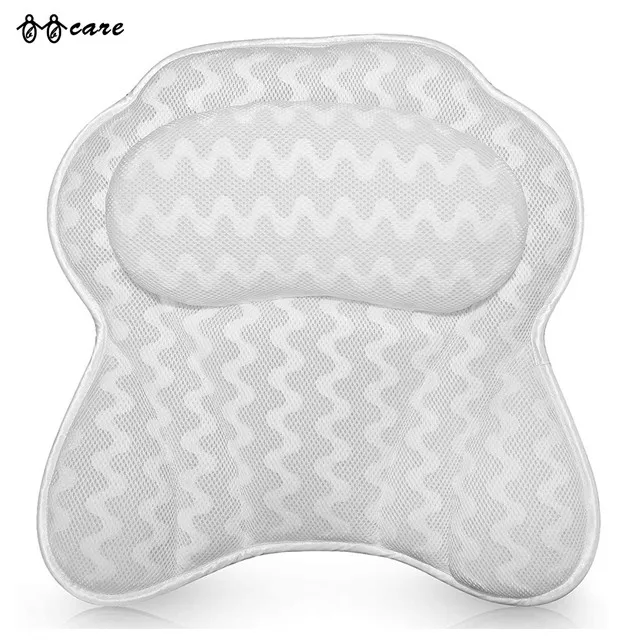 
BBCare Butterfly Extra Large Size SPA Bath Pillow for Tub Bath Cushion for Bathtub 6 Strong Suction Cups 