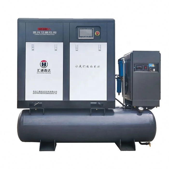 22kw 30hp 10bar 220V High Pressure Electric  Machines Industrial Screw  Air Compressor