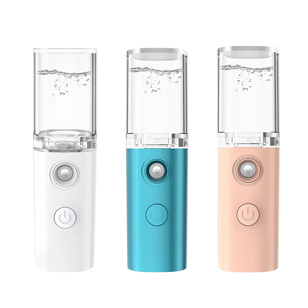 Mini Nano Face Steamer USB Nebulizer Moisturizer Skin Care Women Facial Mist Sprayer