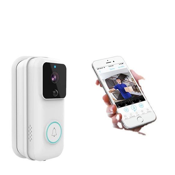 New Original Waterproof Battery Operated Home Security Alarm System 1080p Wireless Smart Wifi Video Doorbell