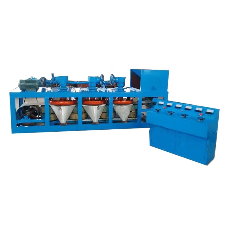 Tungsten Tin Minerals Dry Type Three Disc Magnetic Separator