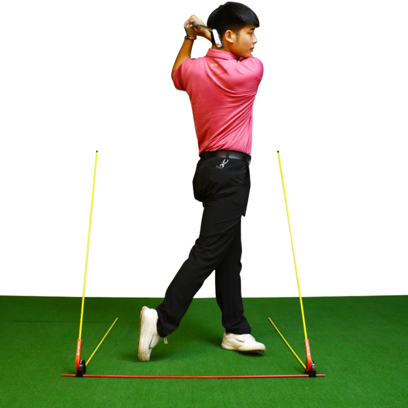 Golf Swing Trainer Multifunction Posture Corrector Golf Swing Plane Training Aid Swing Putter Combination Practice Beginner Aids