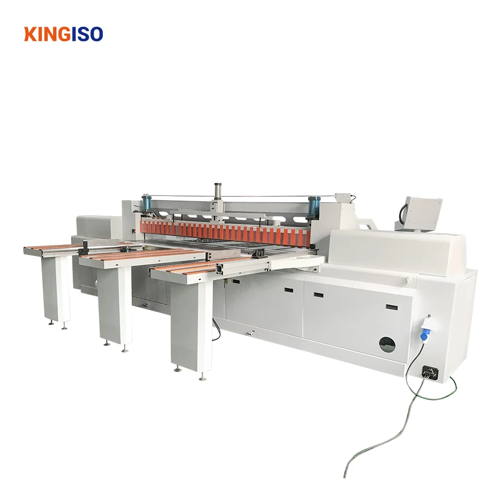 KINGISO China Automatic Computer Cnc Beam Saw Machines High Quality Panel Saw Reciprocating Beam Cutting Saw For Sale