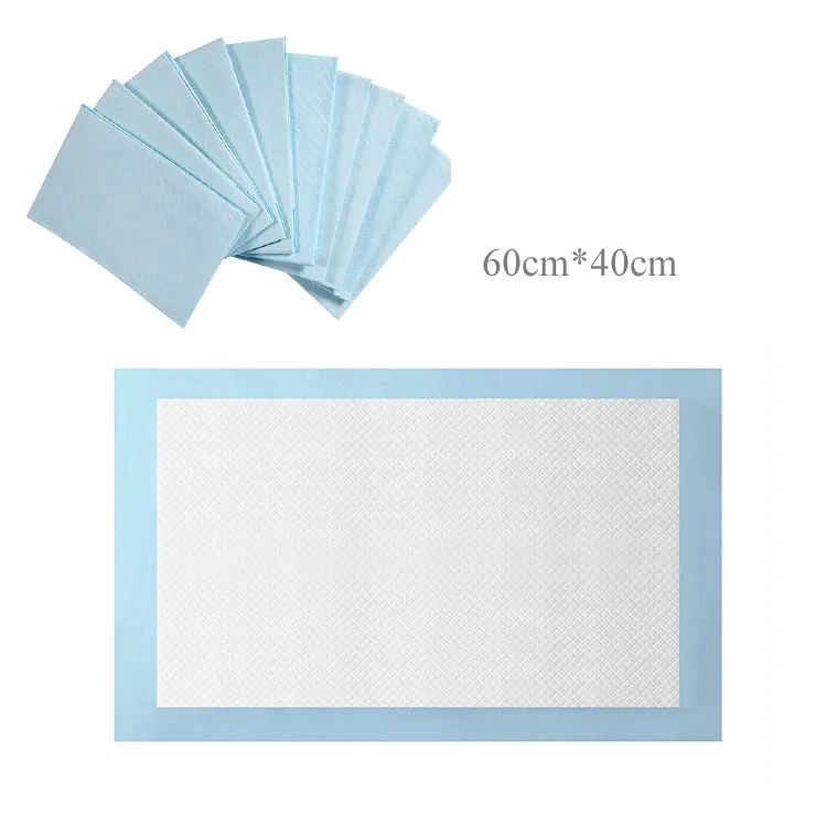 disposable nursing bed pad HLD40601-06 Hot selling disposable biodegradable urine underpads 2020 changing pad for bed