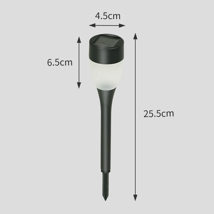 Plastic Lawn Lamp Courtyard Garden Decoration Atmosphere Led Light