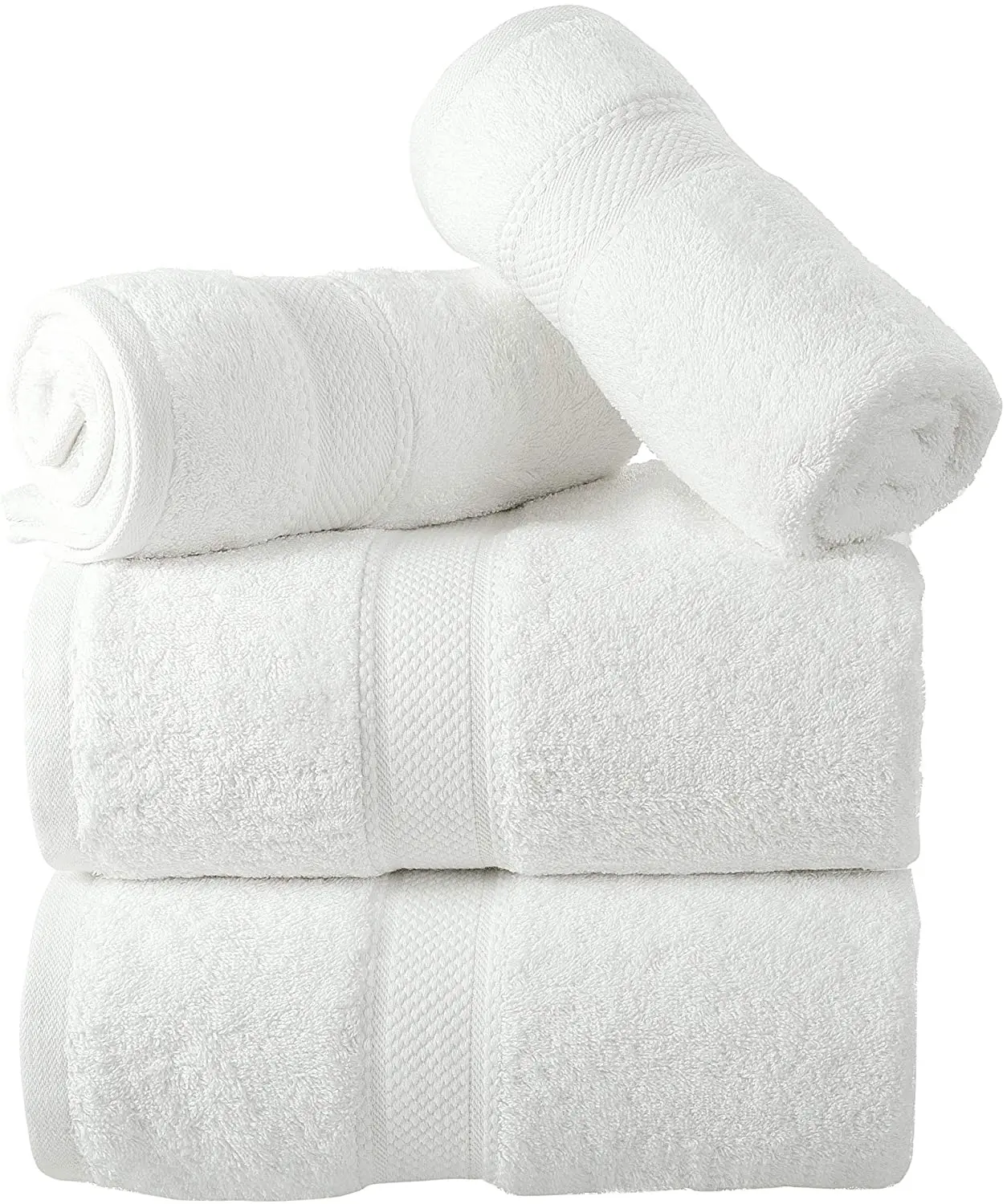 Premium quality 650gsm face towel hand towel Egyptian cotton custom bright orange plain terry bath towel