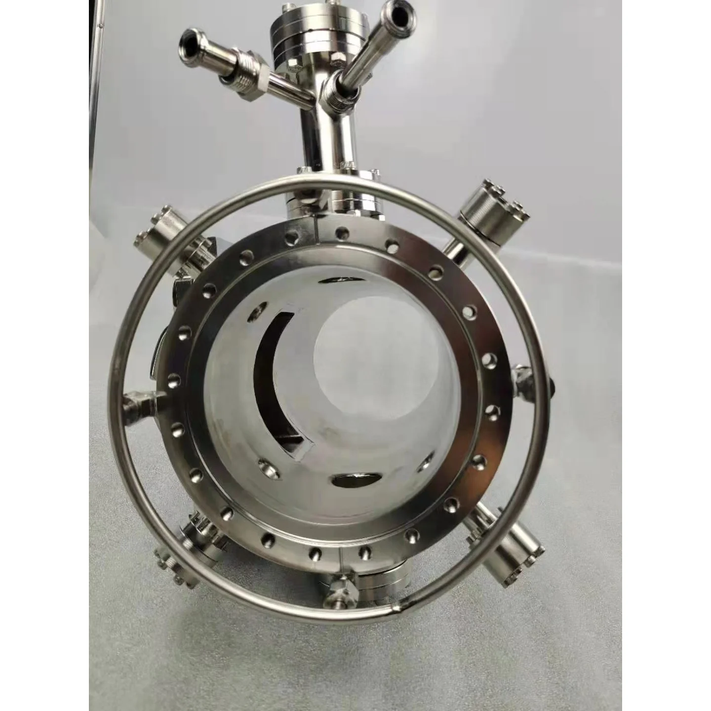  Вакуумная лабораторная камера из нержавеющей стали для 6 кВт MPVCD микроволновая сферическая трубка химическая