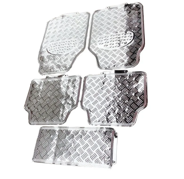 2023 best selling aluminum film waterproof and non-slip 7d car foot pads 5-piece set,car mats universal set
