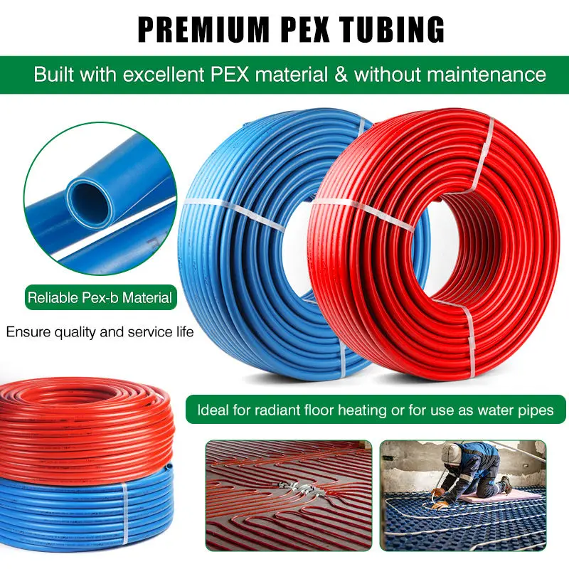 IFAN Pex Floor Heating System Pex Pipe Plastic Floor Heating PERT Pipe Pex Tube Underfloor Heating System