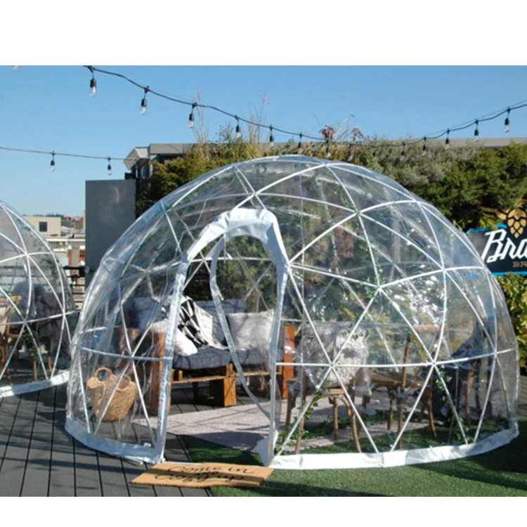 Hot Luxury Transparent Party Event Exhibition Igloo Dome Tent Outdoor For Sale