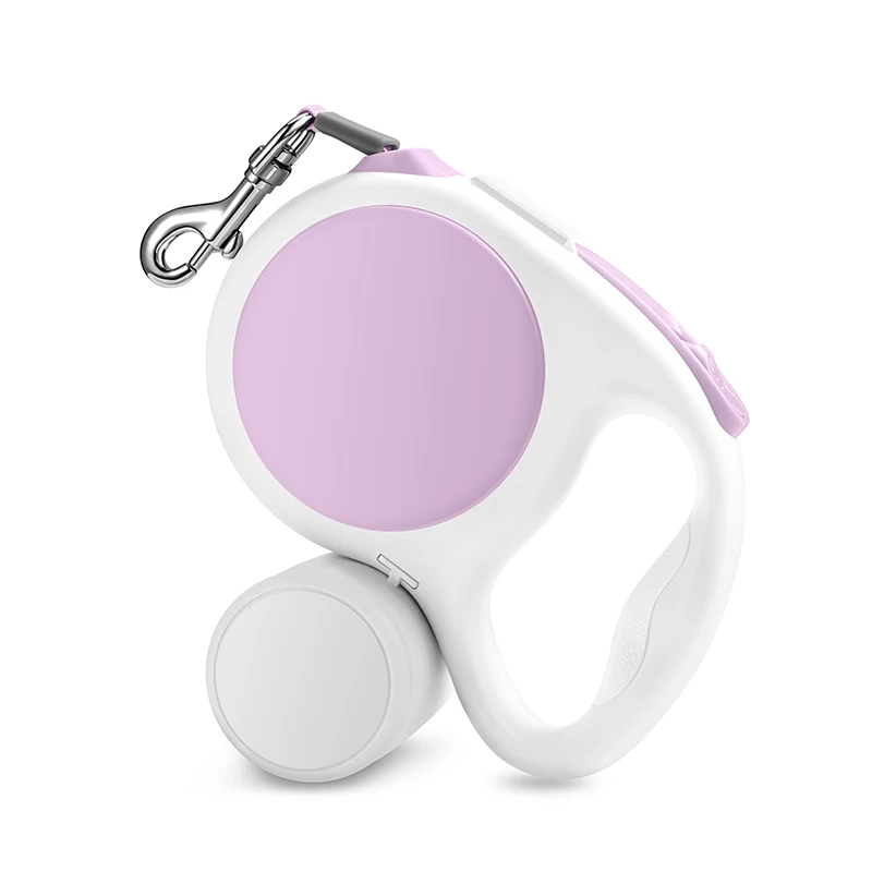 Wholesale 3m automatic retractable dog leash with multi-funcion box 10ft dog leash for small medium breeds