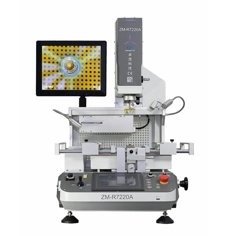 Automatic Precise Optical Alignment System ZM-R7220A BGA Rework Station For Laptop Motherboard PCB Board Repair Upgraded