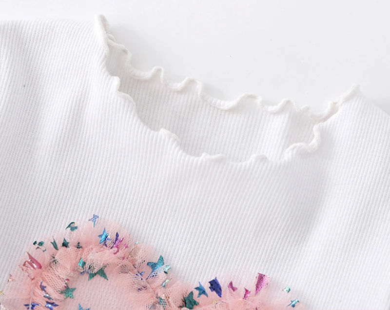 Fashion Beautiful Cute Long Sleeves Children Baby Kids Dress for Girls Autumn