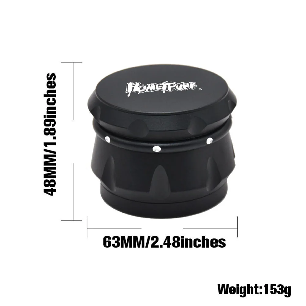 
Fast Shipping Smoking Accessories Metal Custom Logo Ceramic Herbal Grinders 