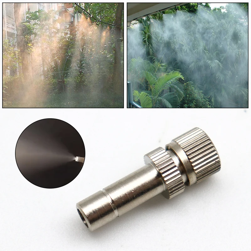 Cozymist Anti Drip 10-24Unc Brass Water Spray Fog Nozzle For Misting System