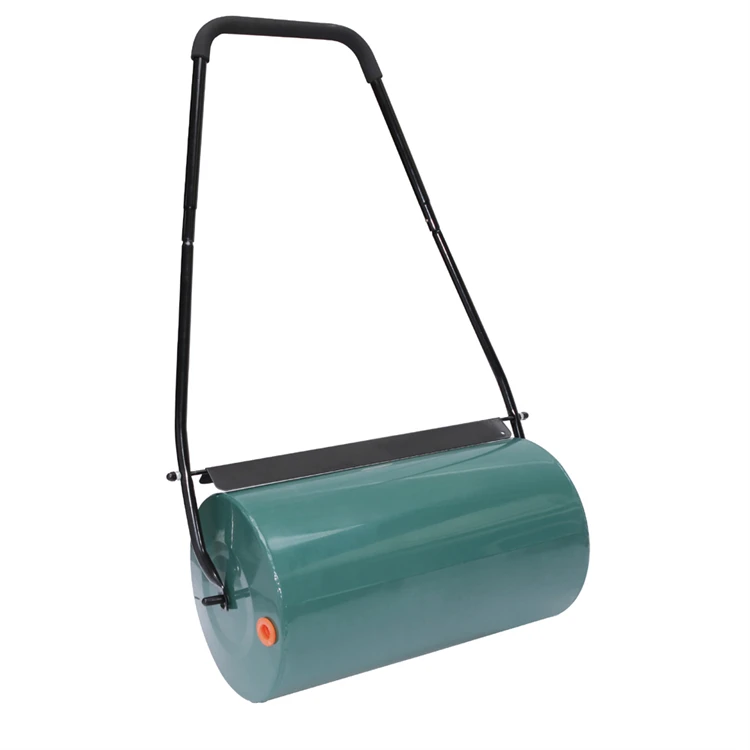 Hand Operated Filled Garden Tractor Mower Lawn Rollers Steel Garden Tools Farm Roller