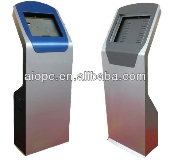 19 inch Free Stand Touchscreen Electronic Information Kiosk