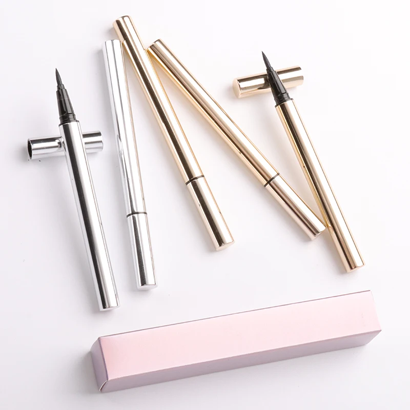 High Quality Wholesale Private Label Magnetic Gold Waterproof Liquid Eyeliner for Eye Makeup