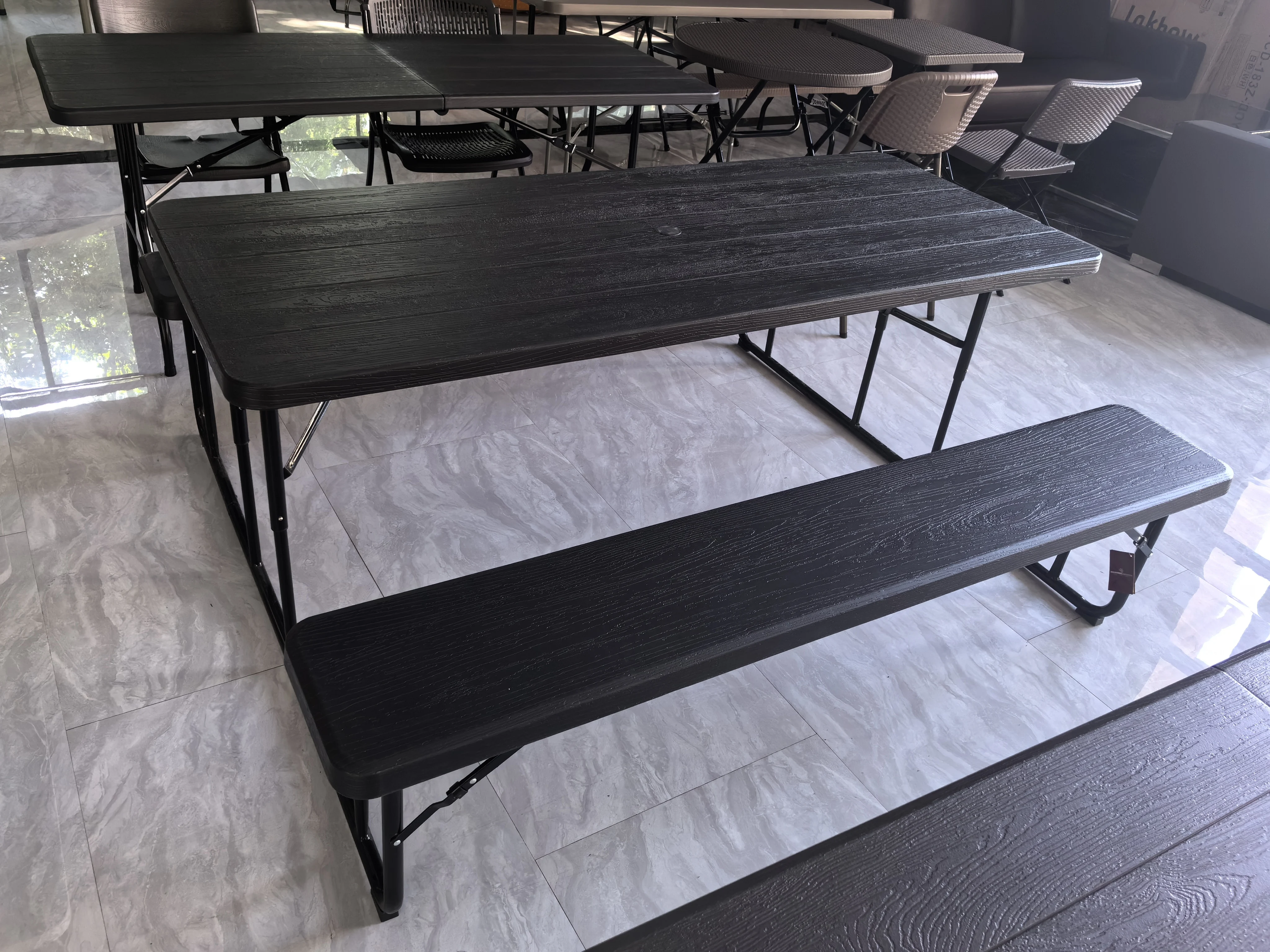 Promotion Heavy new Easy casual picnic table bench 2-in-1 Outdoor folding