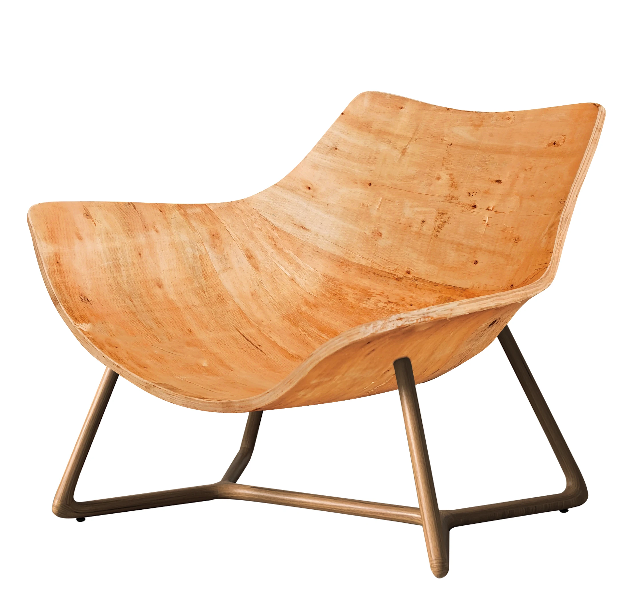 Bedroom Chair Eucalyptus Curved Wood for Dining Living Room Bedroom Kitchen Outdoor Use Hot Pressed Furniture Frames