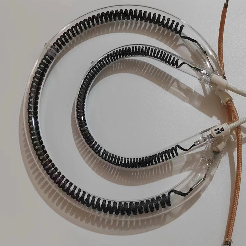 Electric heating infrared carbon fiber tube electric quartz lamp electric heating element