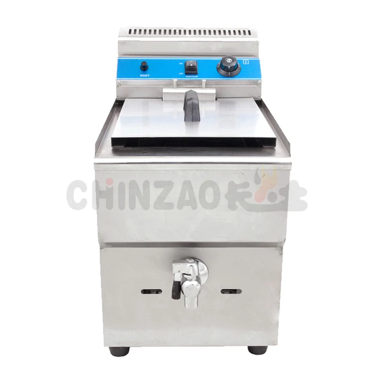 17L Single Tank Gas Commercial Chicken Pressure Fryer Machine