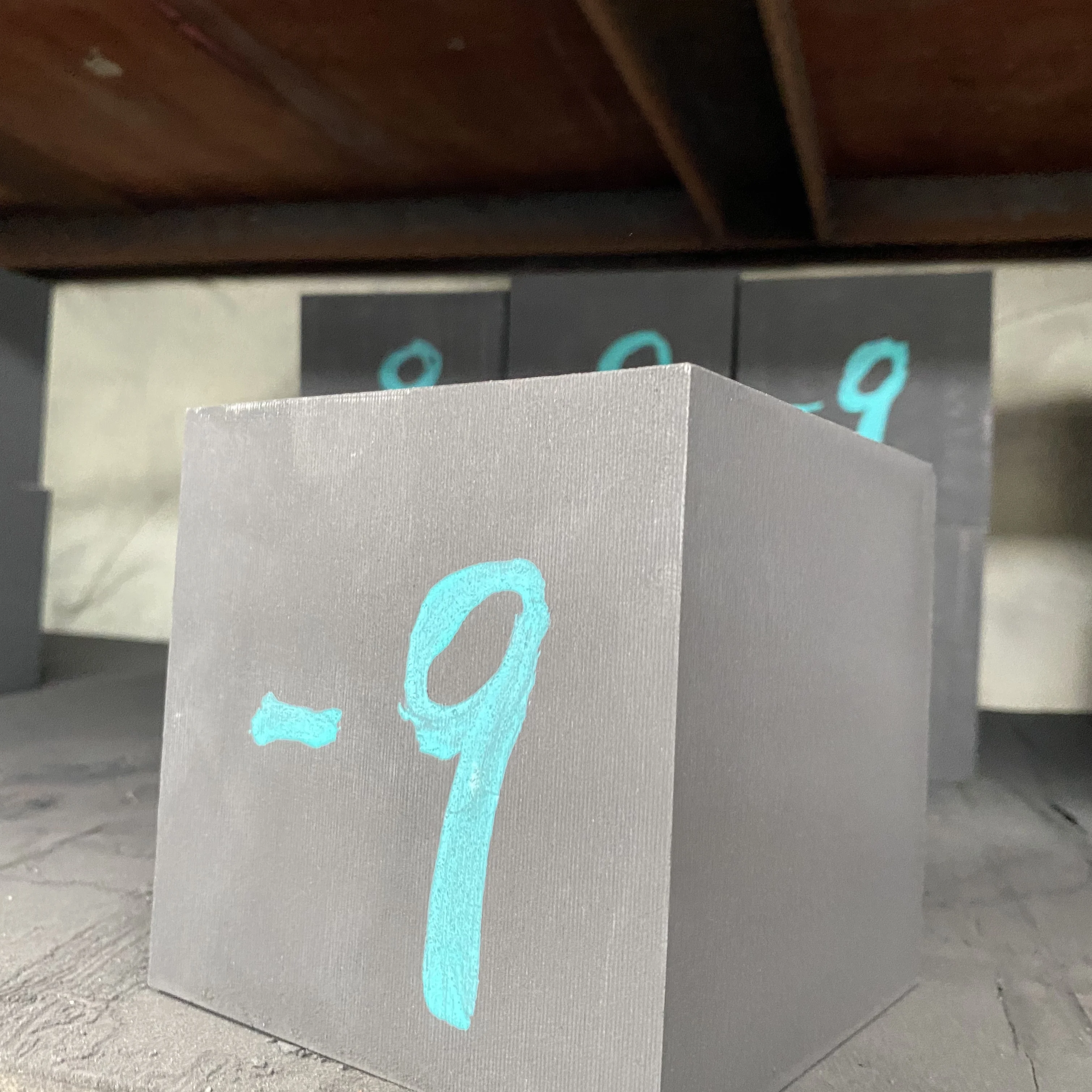  Grain Size 6~8 artificial Isostatic graphite block /graphite brick