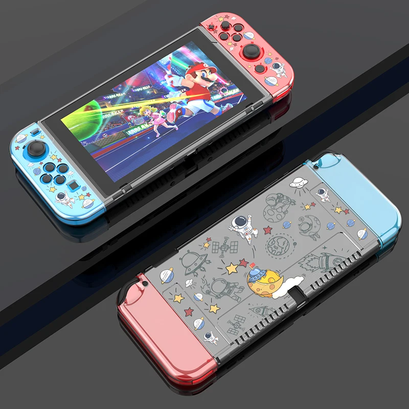 Game Switch Plastic Accessories Grip Protective Set Custom Games Case For Nintendo Switch Case