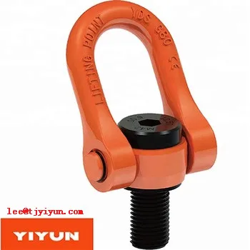 pivoting lifting point eye screw eye bolts for lifting by YIYUN manufacturer YDS with M8-M64