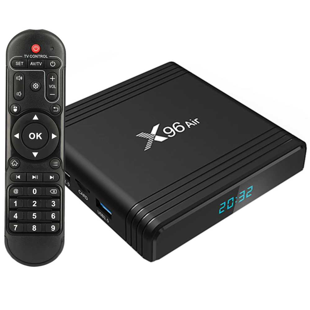Shizhou Tech новый Amlogic S905X3 чип Android 9,0 Tv BOX X96 Air 4G 32G 5G Dual Wifi Hd видео песни скачать телевизор 8K