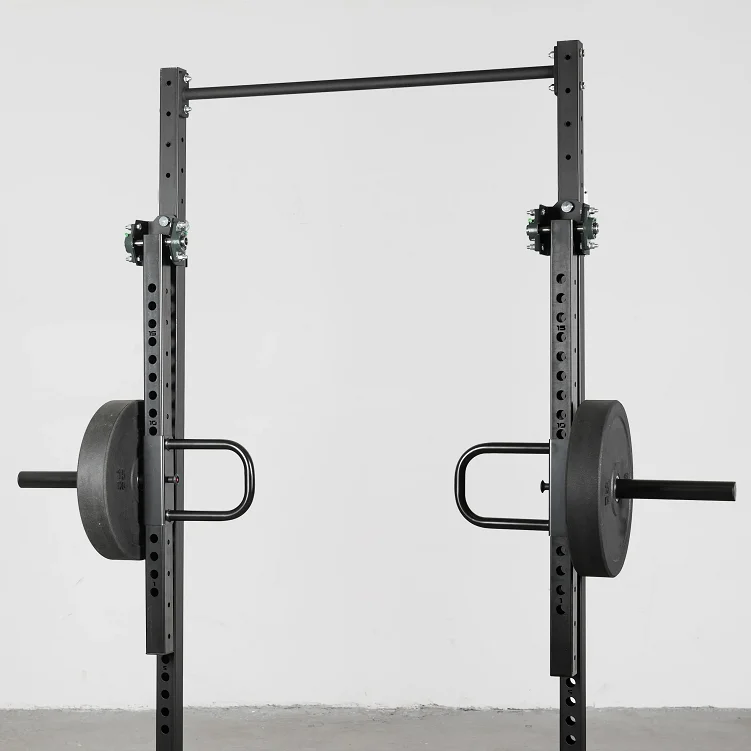 Adjustable Gym Jammer Arms for Push-Up and Squat Rack Pillar Fitness Equipment Accessories