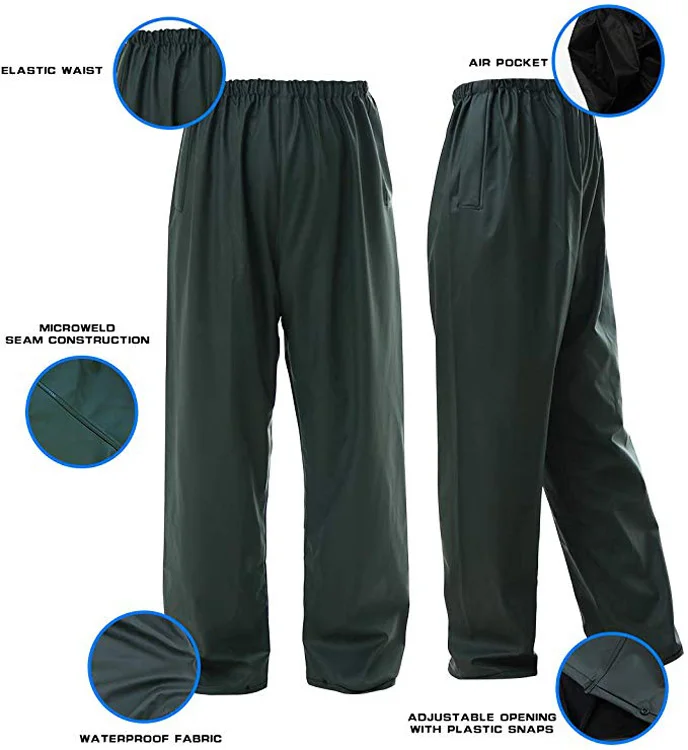 Waterproof And Durable And Elastic Hidden Pocket Cap Rain Coat Suit