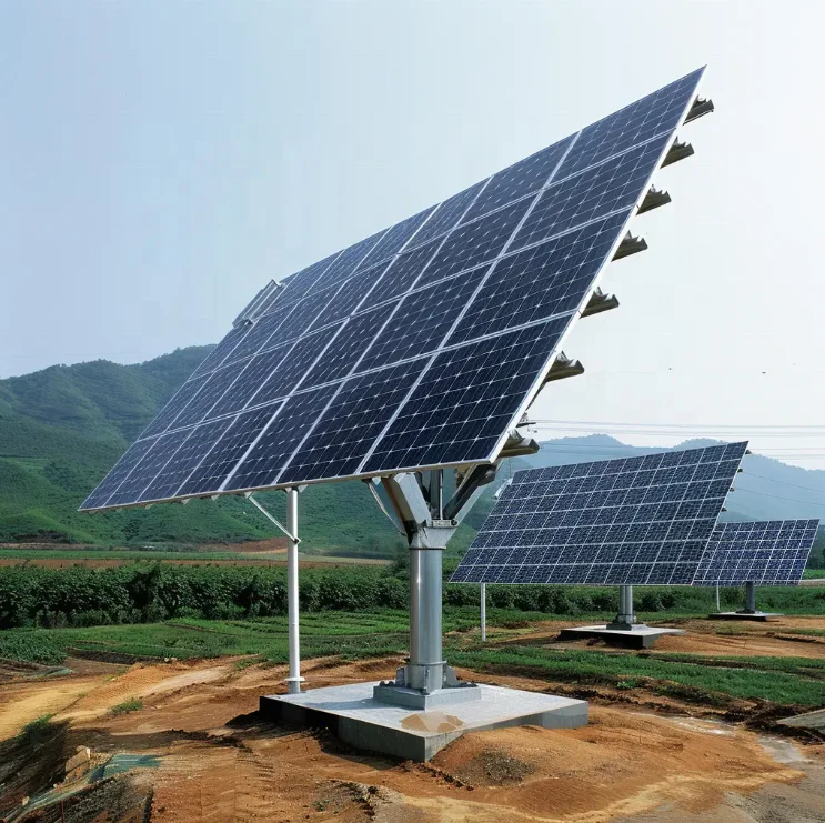 Factory Solar Tracking System 12KW Dual Axis Solar Tracker Sun Tracker