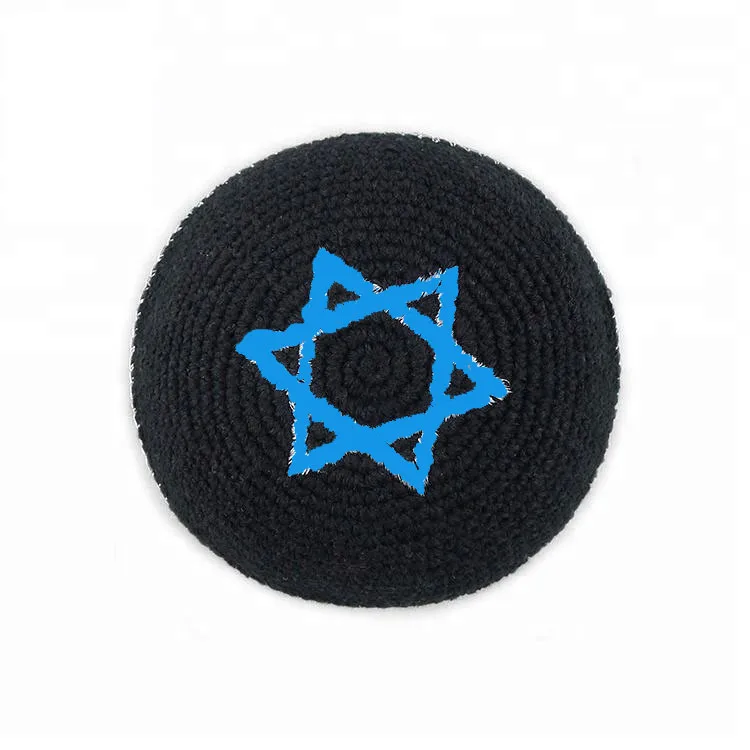 На заказ вязаная белая шапка кипа еврейская Kippot Yarmulke для мужчин мальчиков и детей из Китая