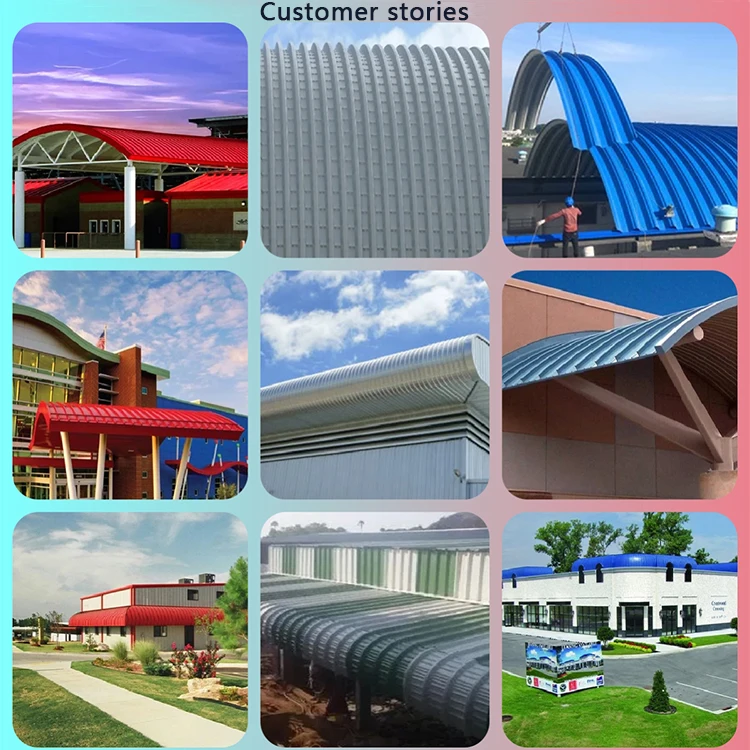 Roofing Sheet Crimping Machine Hydraulic Curving Machine Tile Making Machinery Arch Roof Sheet Curved