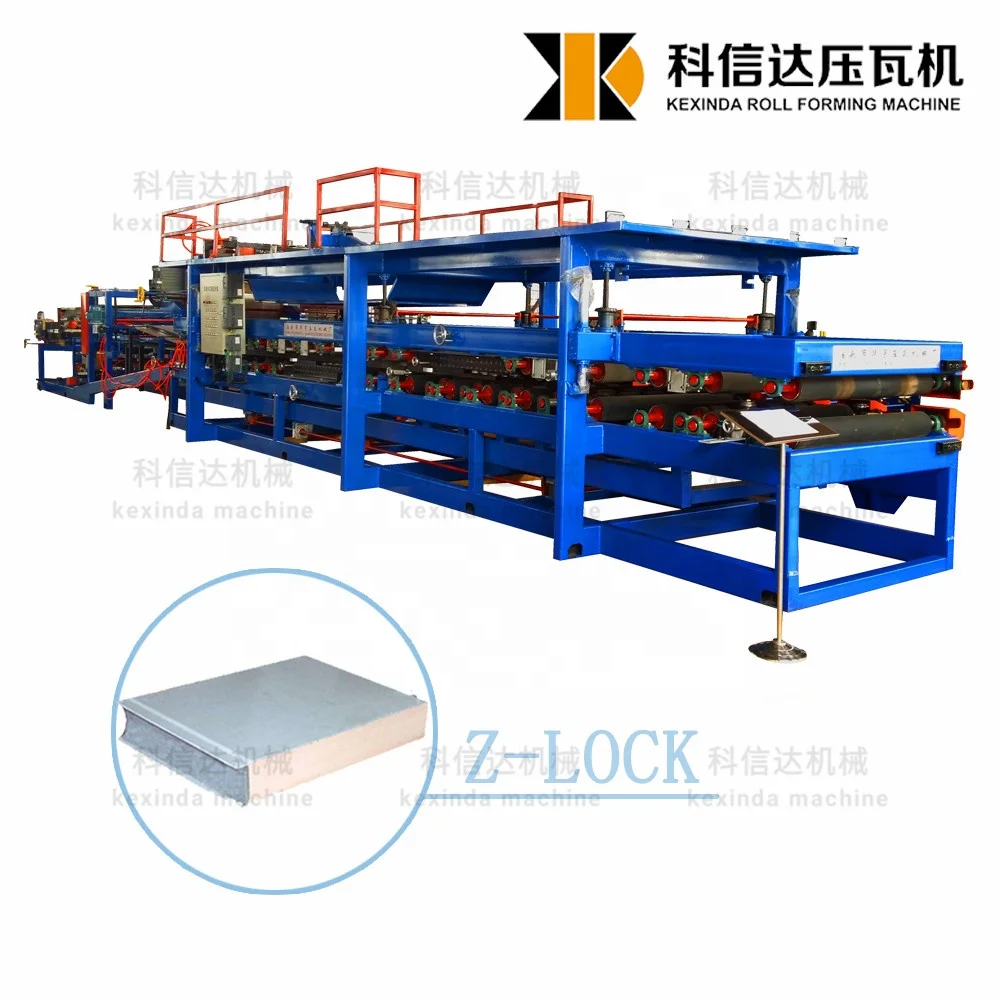 
EPS/rockwool Sandwich Plate For Production Of Insulation Board Roll Forming Machine 
