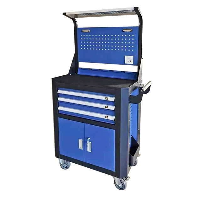 Tool trolley set tool sets in cases toolbox warehouse rolling cart