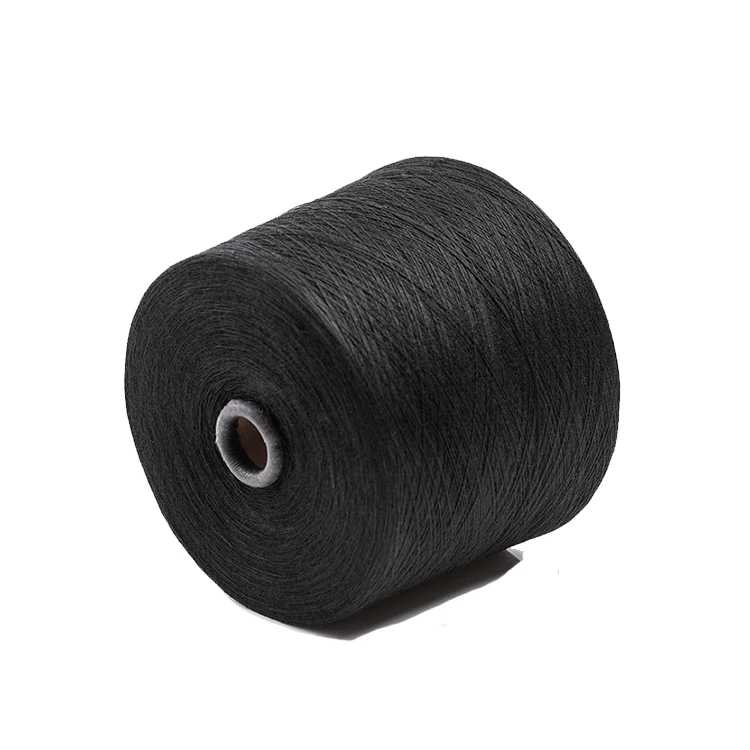 
High quality soft eco friendly 100% white cotton yarn for Knit fabrics 