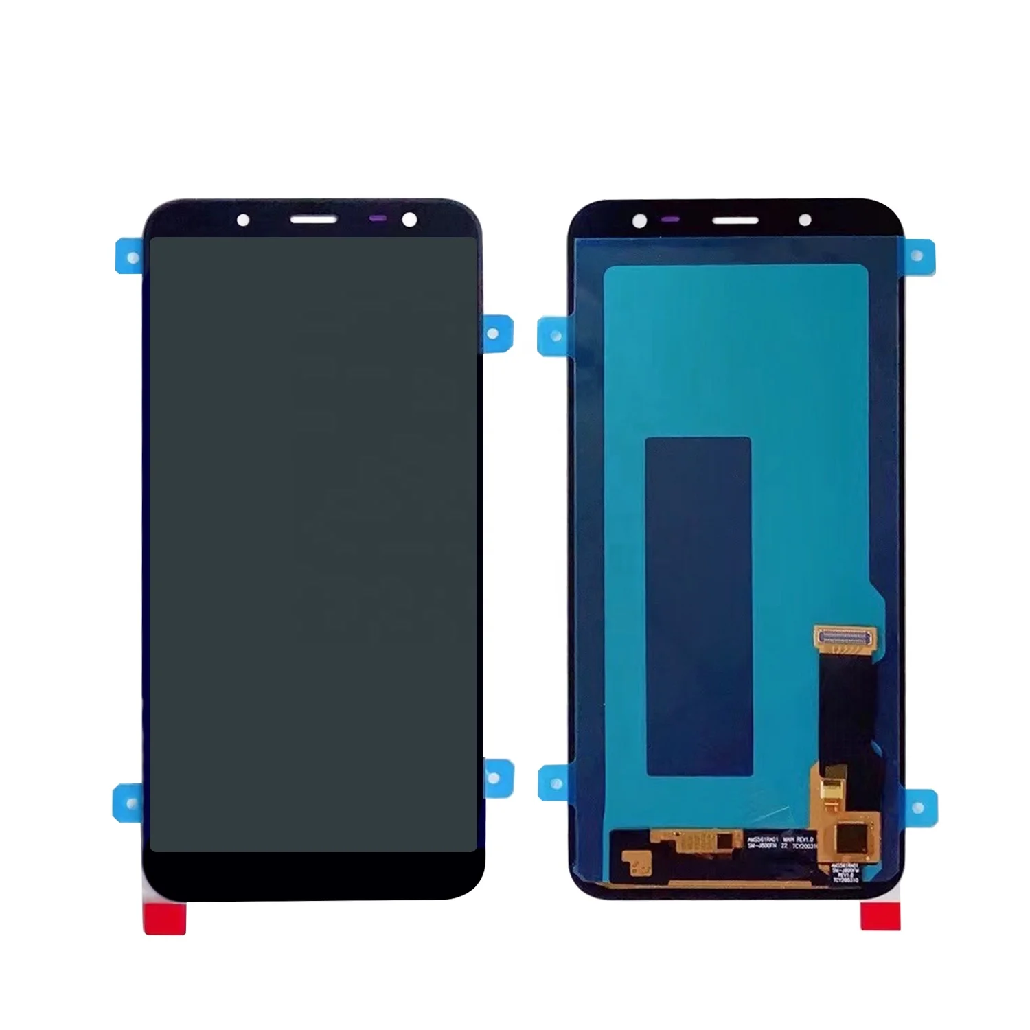 Celular OLED pantalla LCD modules para samsung J6 LCD display complete screen for samsung J6 Wholesale mobile phone LCDs