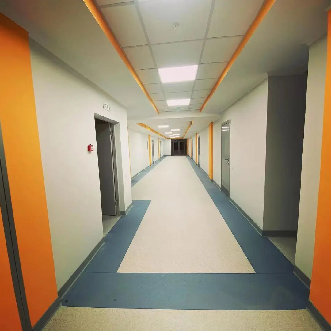 Anti-Static Flooring Homogeneous PVC Vinyl for Office & Hospital Indoor